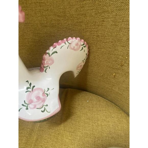 Vintage 8” Portugal Lucky Rooster Chicken Ceramic Hand Painted Folk Art Signed - Picture 2 of 6